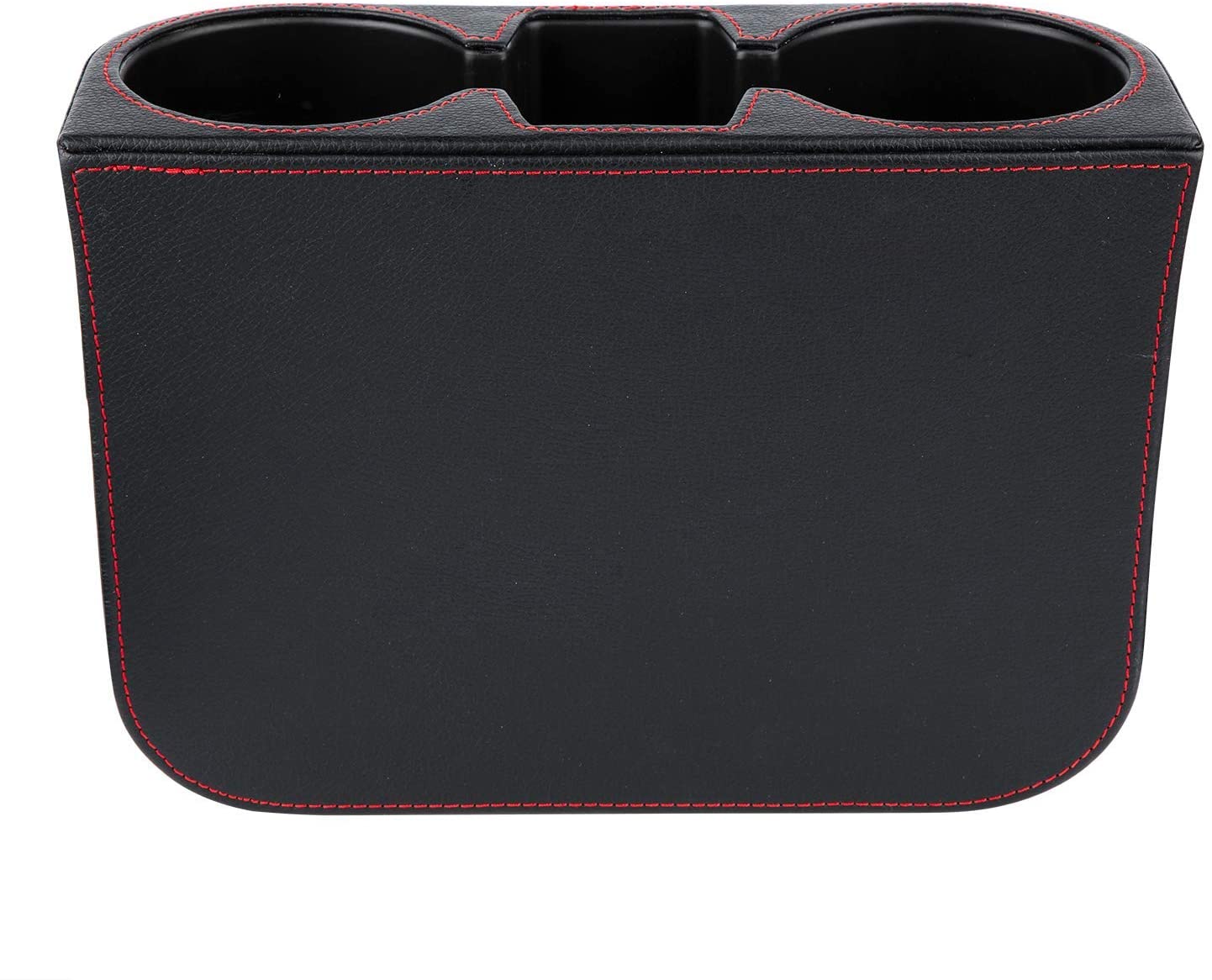 Coin Side Pocket Console Side Pocket Leather Cover Car Cup Holder Auto Front Seat Organizer Cell Mobile Phone Holder